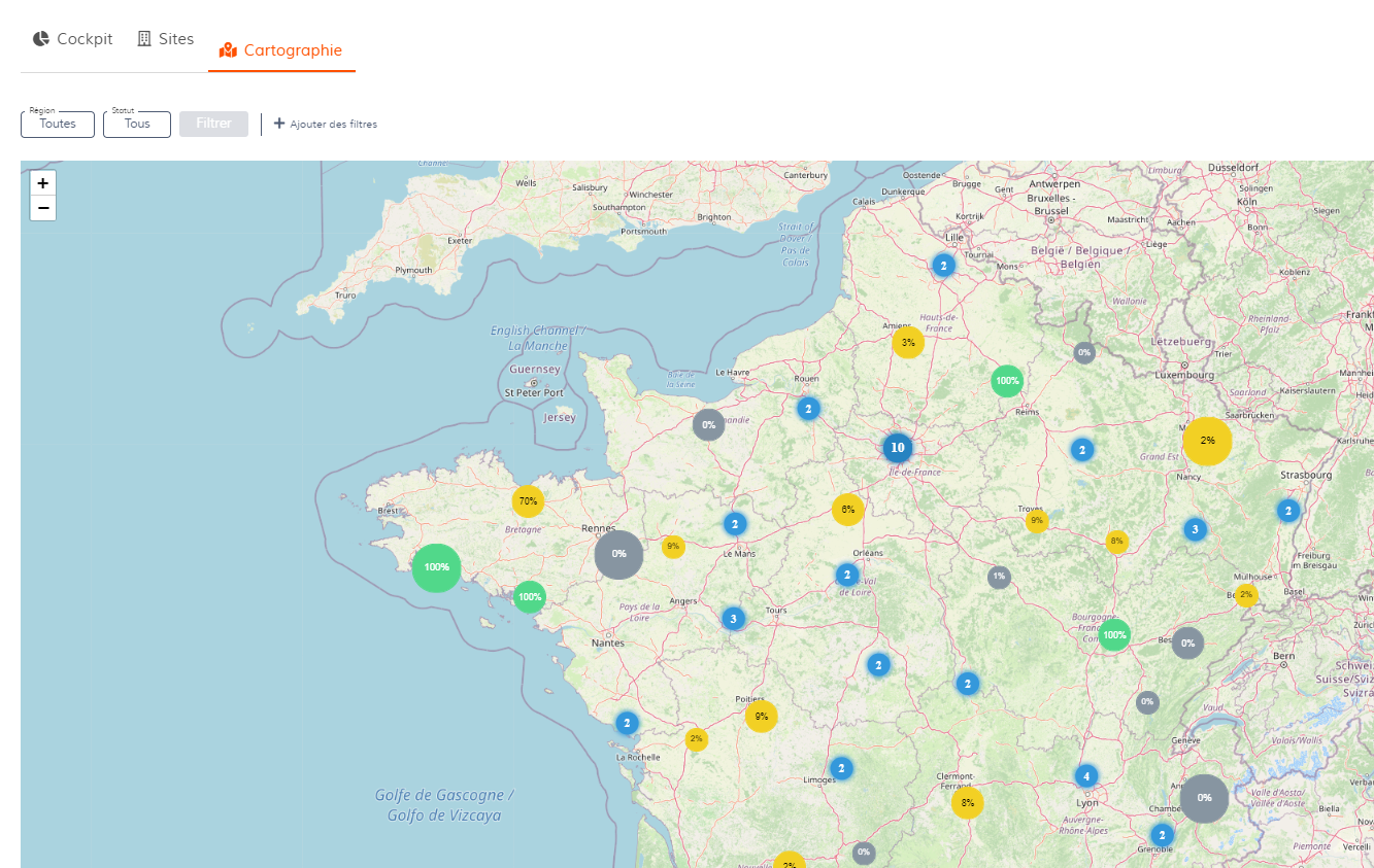 screenshot of Ignimission Platform